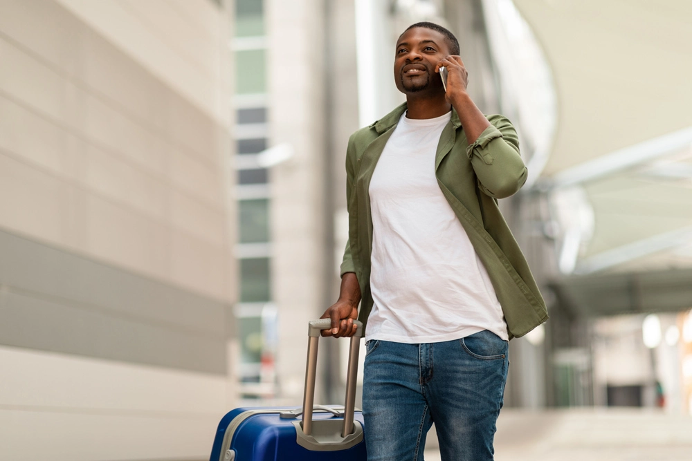 Traveling abroad for work